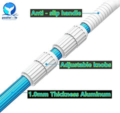 POOLWHALE close-up of universal connector showing attachment compatibility benefit