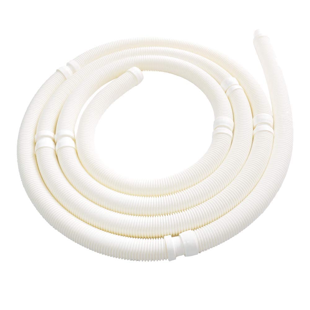 POOLWHALE disassembled hoses packed compactly for space-saving storage
