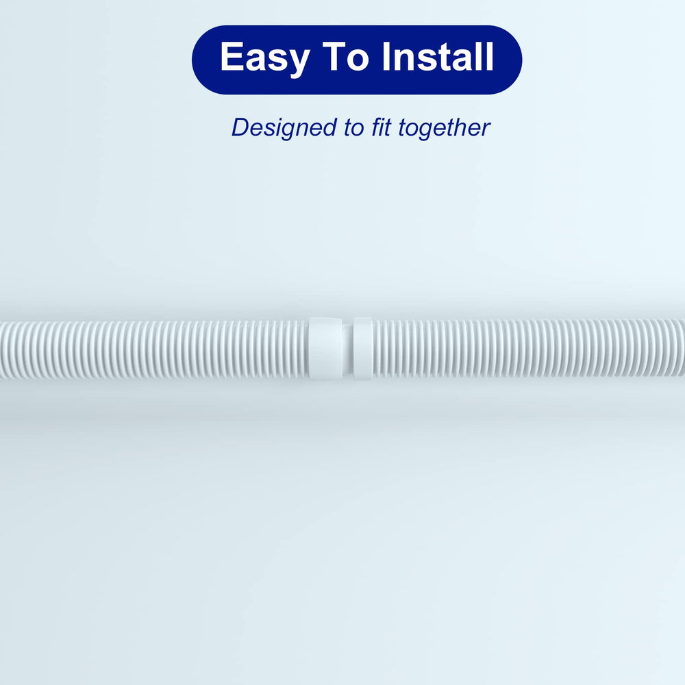 POOLWHALE hose bending to show flexible, kink-resistant material longevity