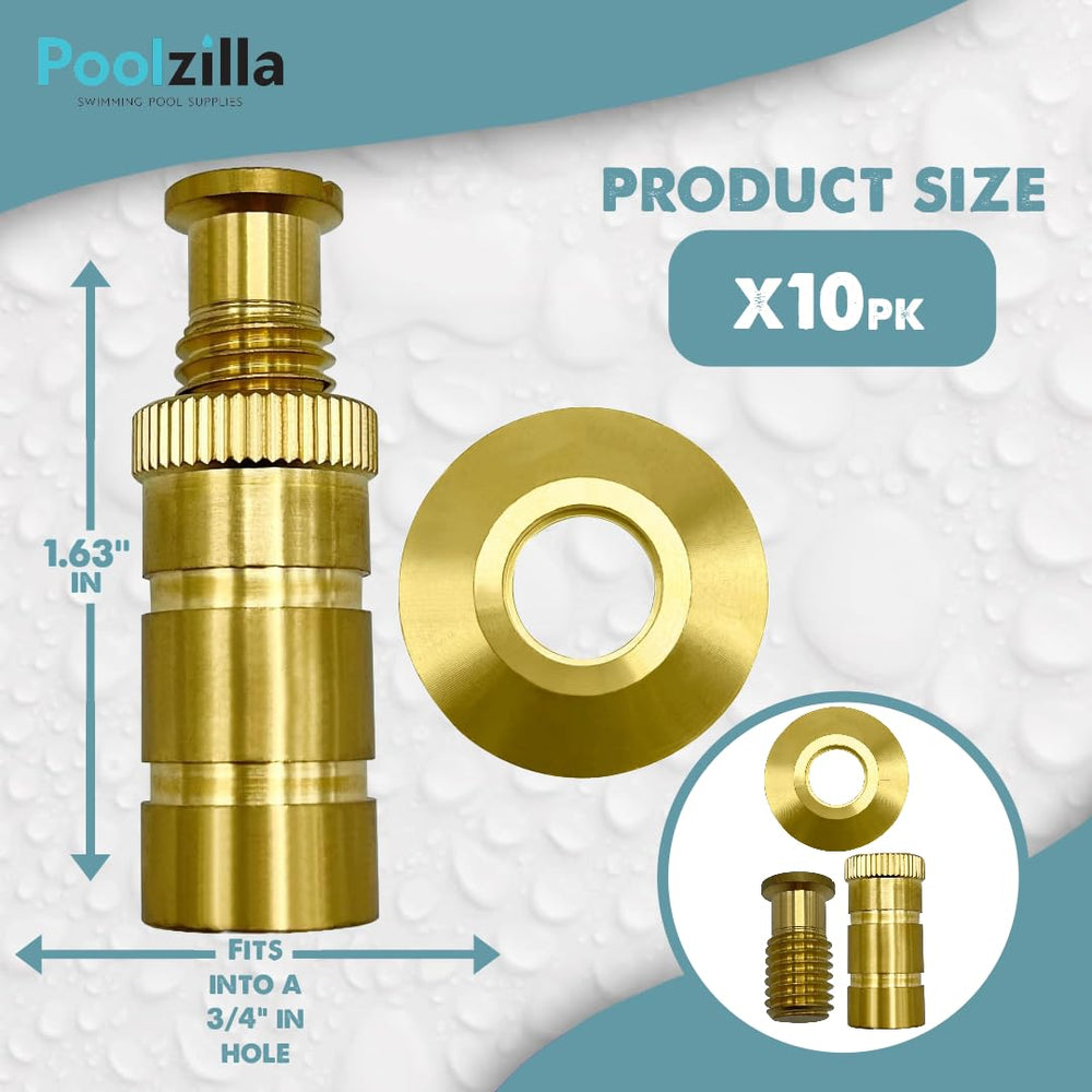 Poolzilla beauty collar close-up highlighting corrosion resistance and finish
