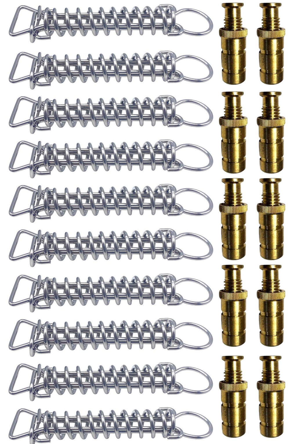 Poolzilla brass anchor close-up highlighting corrosion resistance and secure hold