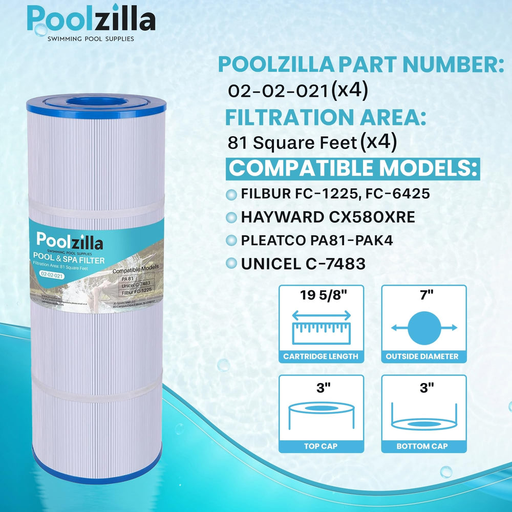 Poolzilla pleated media close-up highlighting fine fabric for improved trapping