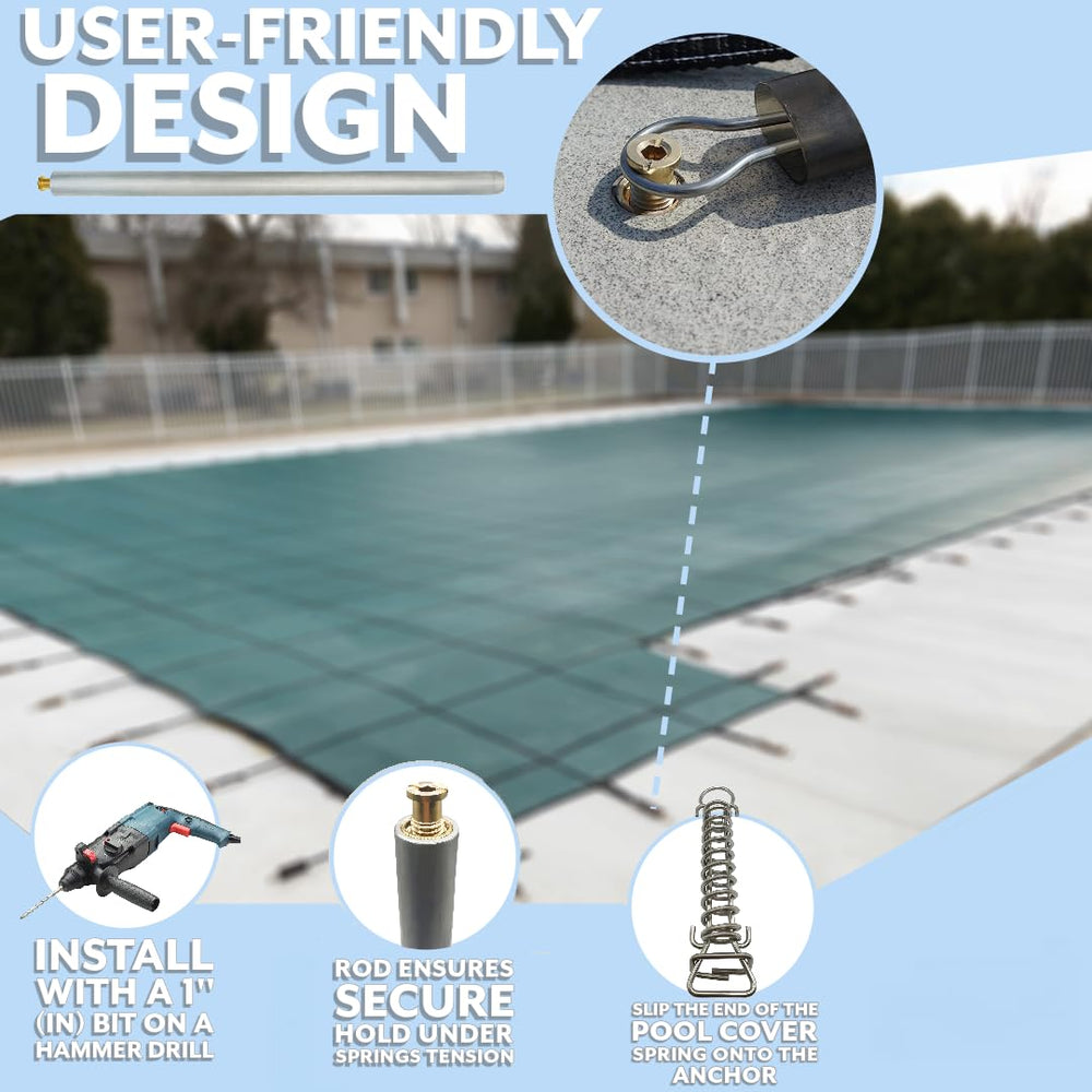 Poolzilla five-pack laid out showing all components for quick inventory check