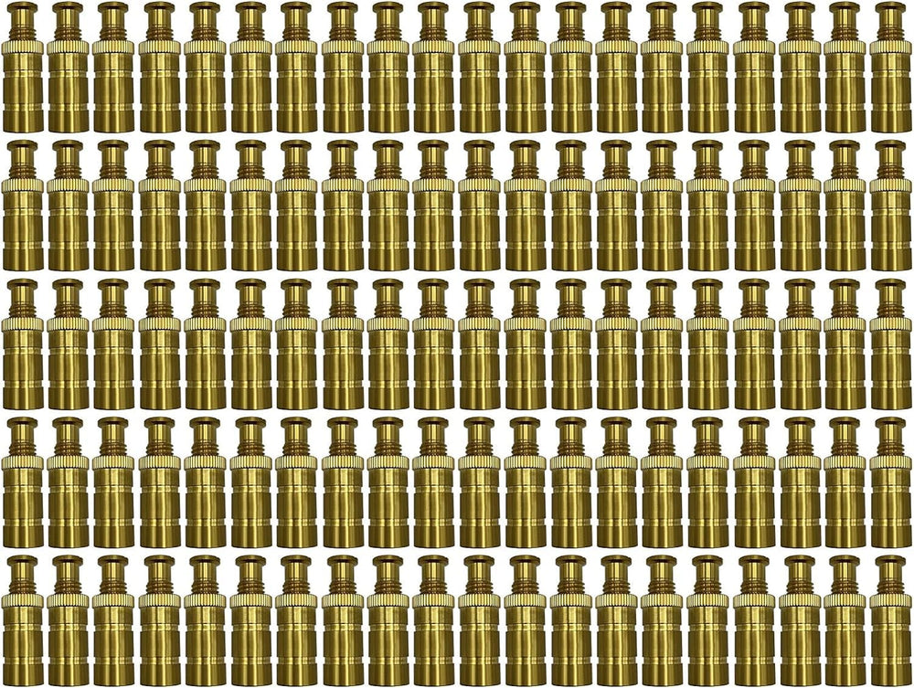 Poolzilla front pack of 100 brass anchors showing quantity and brand durability