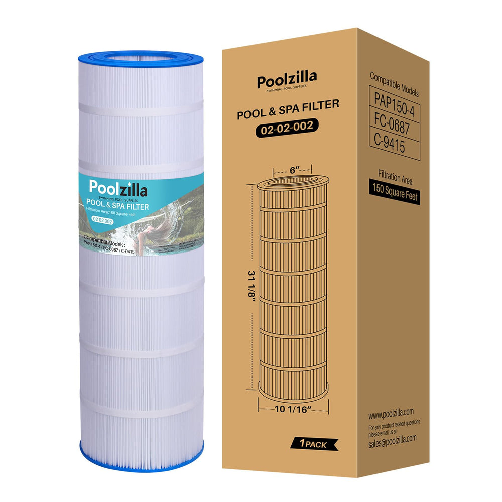 Poolzilla front packaging showing model fit and quick benefit