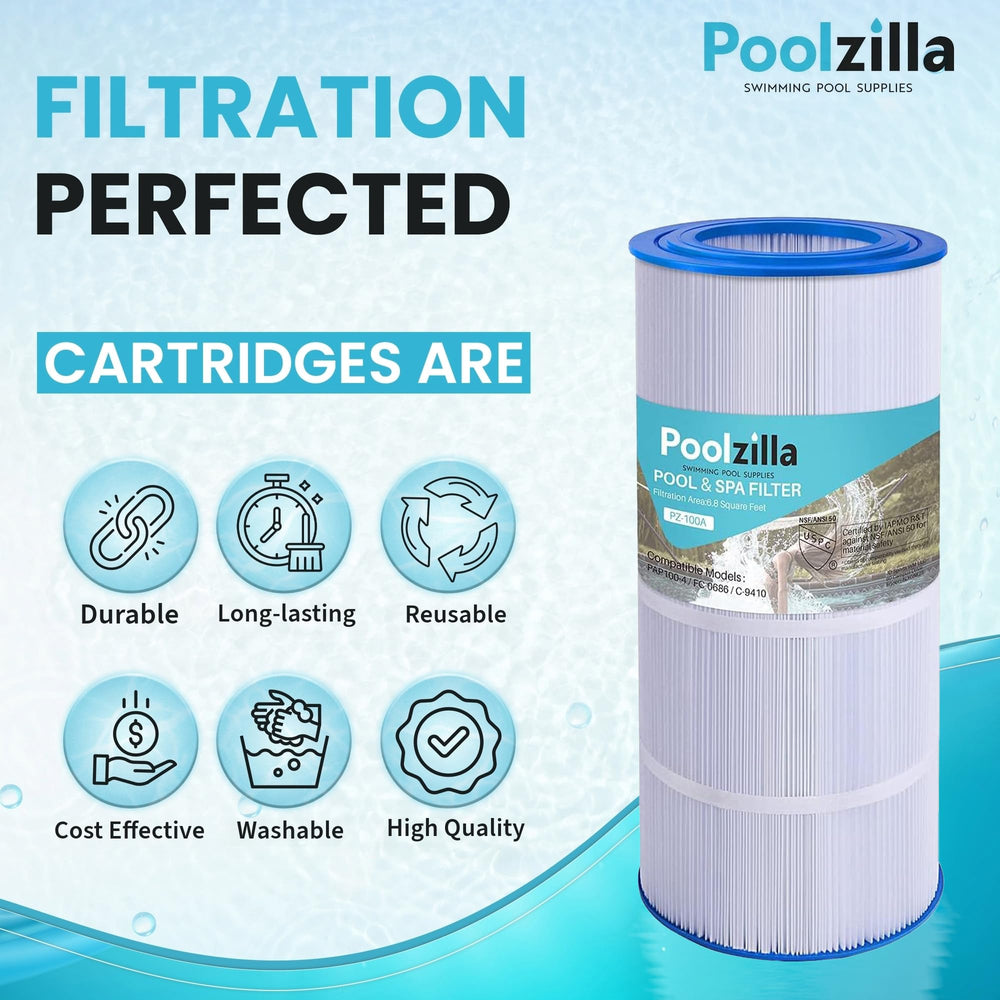 Poolzilla installed inside filter housing restoring clear circulation