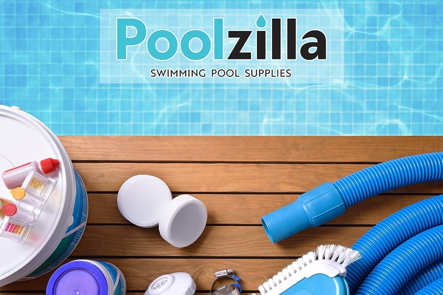 Poolzilla packaged kit ready to store demonstrating convenient off-season storage