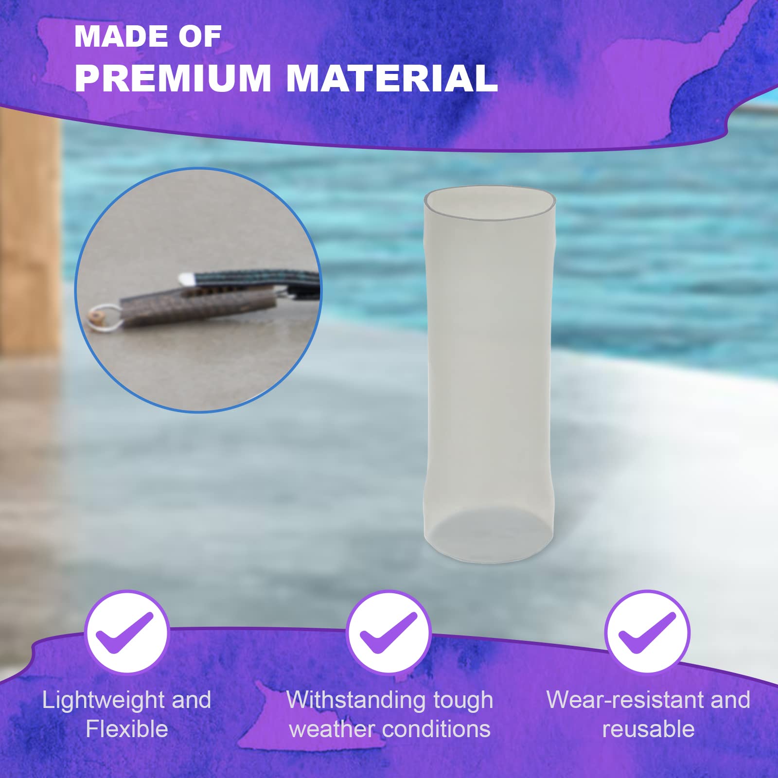Poolzilla open box with 20 sleeves visible demonstrating full kit contents