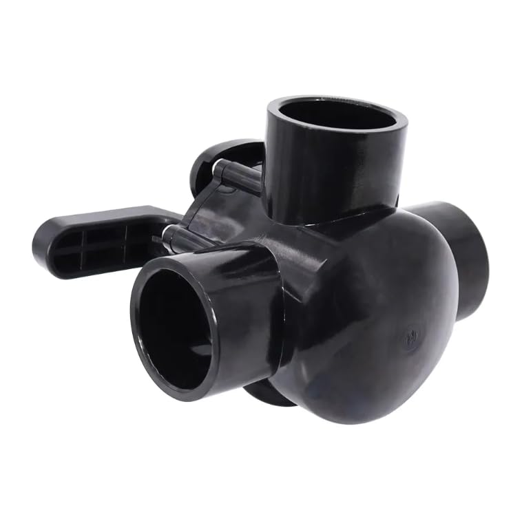Poolzilla valve in pool equipment area showcasing practical use with heater and salt system
