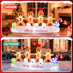 PopInflate included stakes, ropes and water bags for secure outdoor anchoring