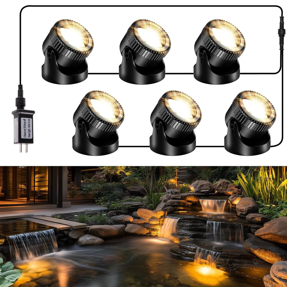 POPOSOAP front view showing six LED heads and bright illumination benefit