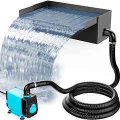 POPOSOAP front view spillway box showing clean waterfall edge and durable finish