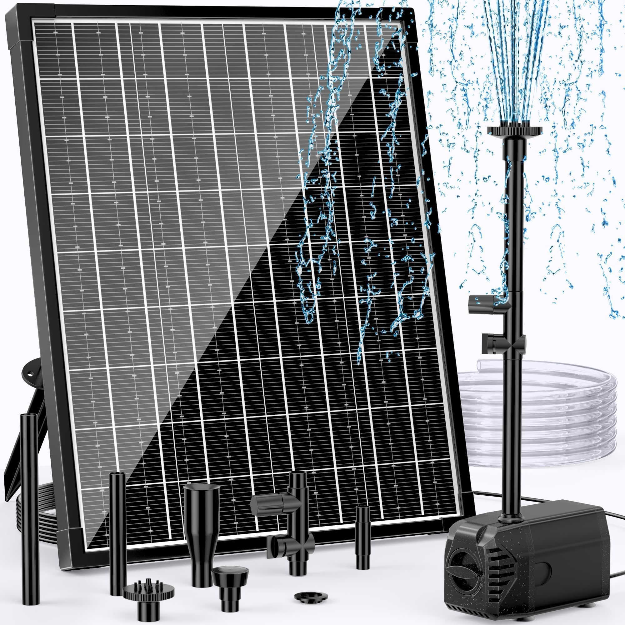 POPOSOAP solar panel front view showing durable tempered glass and efficient design