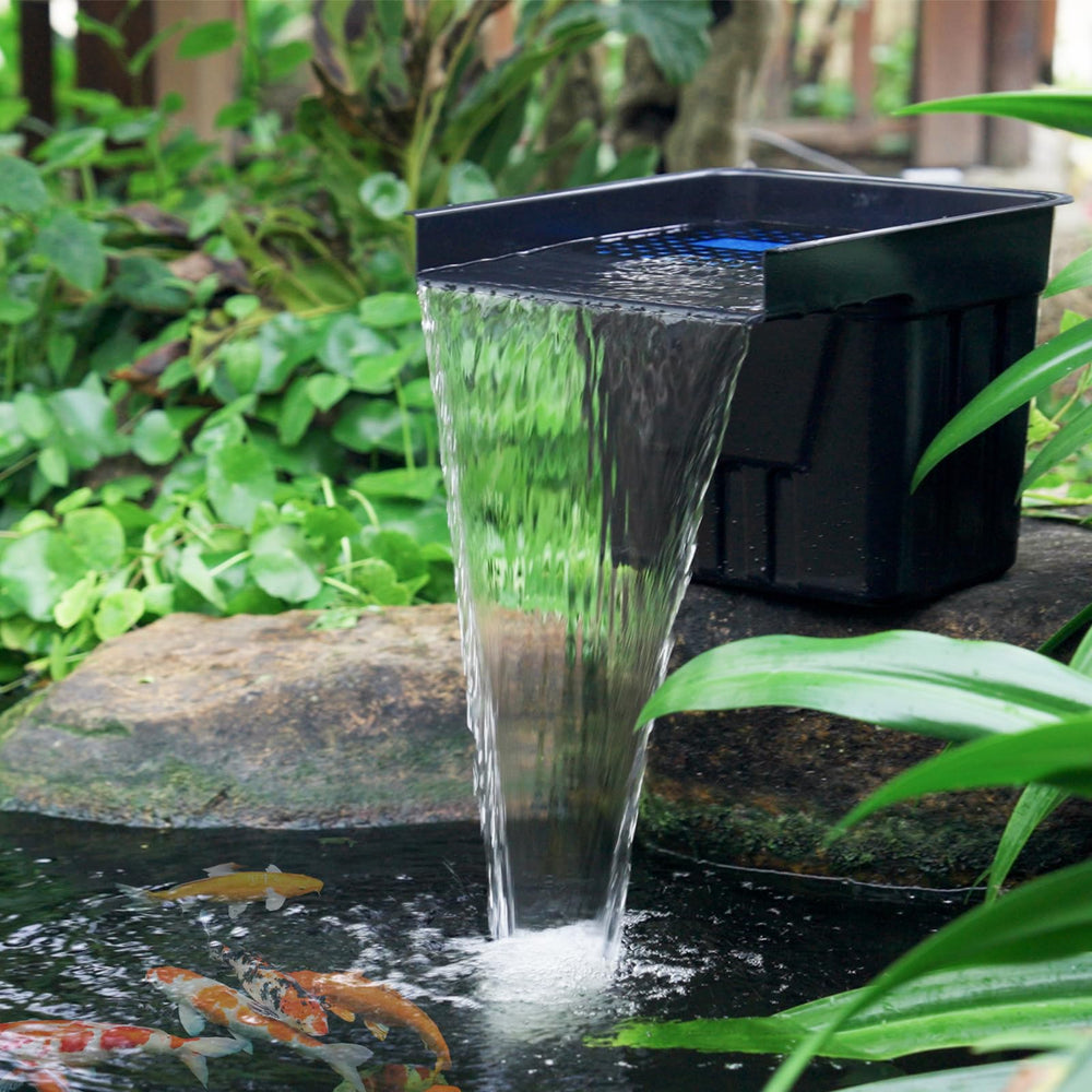 POPOSOAP pump connected to tubing illustrating simple plumbing and reliable circulation