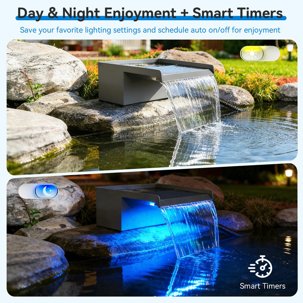 POPOSOAP RGB LED lights at night creating colorful ambiance benefit