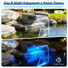 POPOSOAP RGB LED lights at night creating colorful ambiance benefit