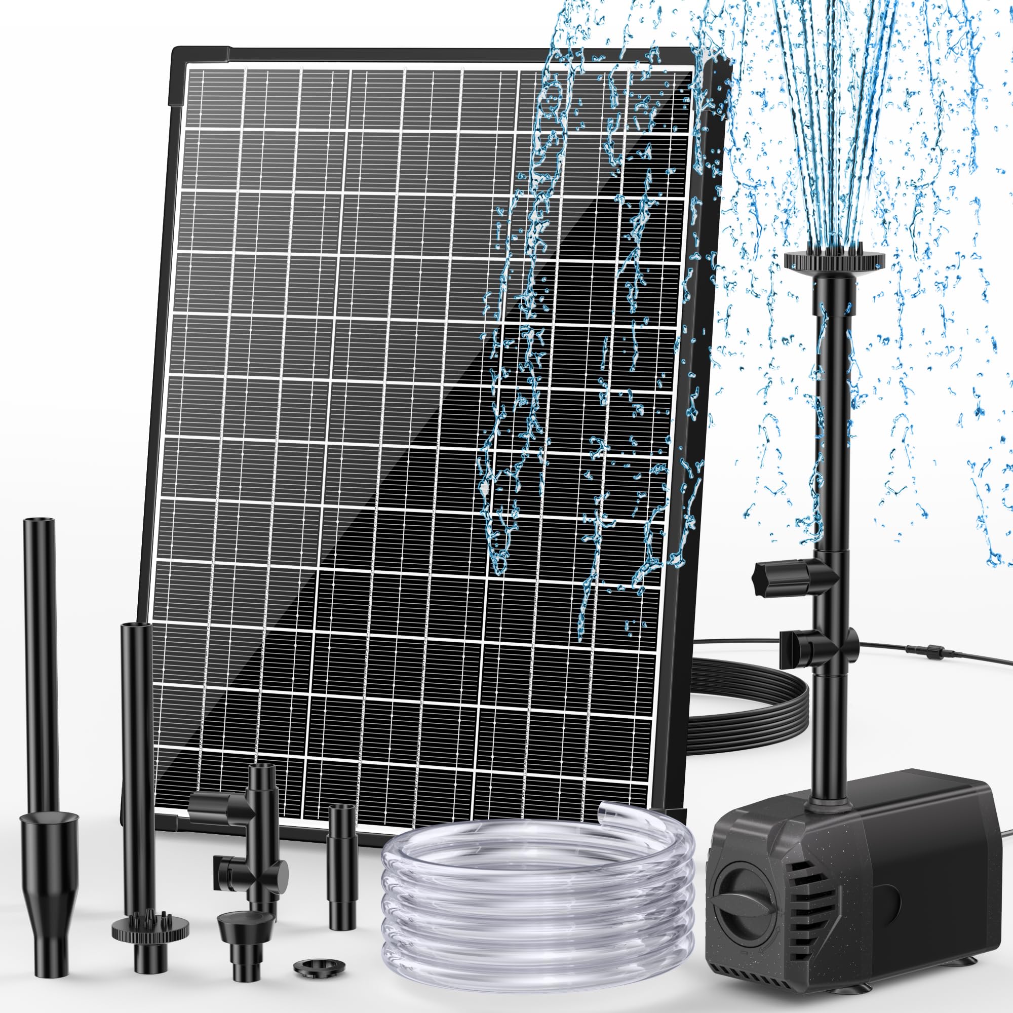 POPOSOAP solar panel front view showing durable glass and frame for efficient sun capture