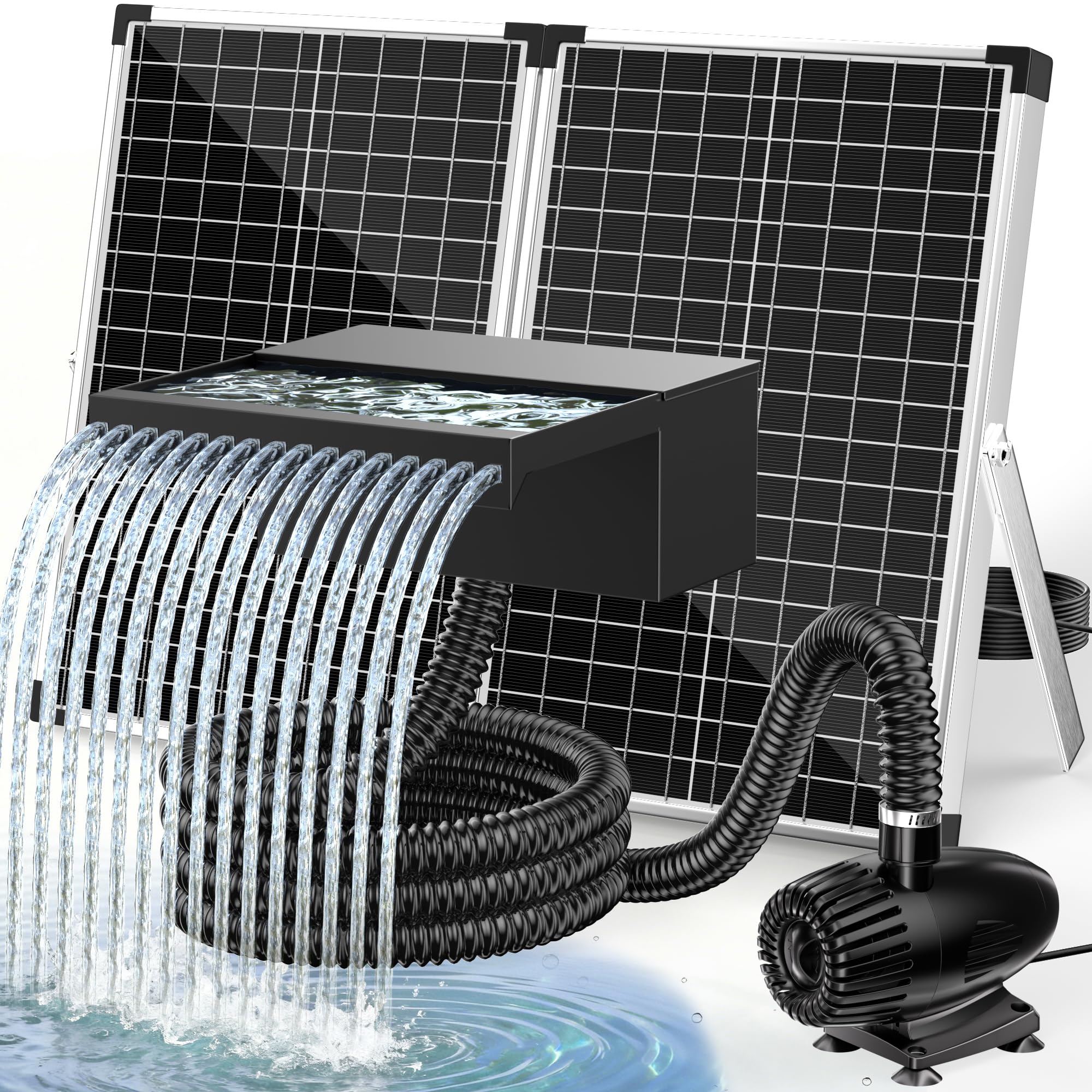 POPOSOAP front view spillway showing clean stainless finish and neat outlet