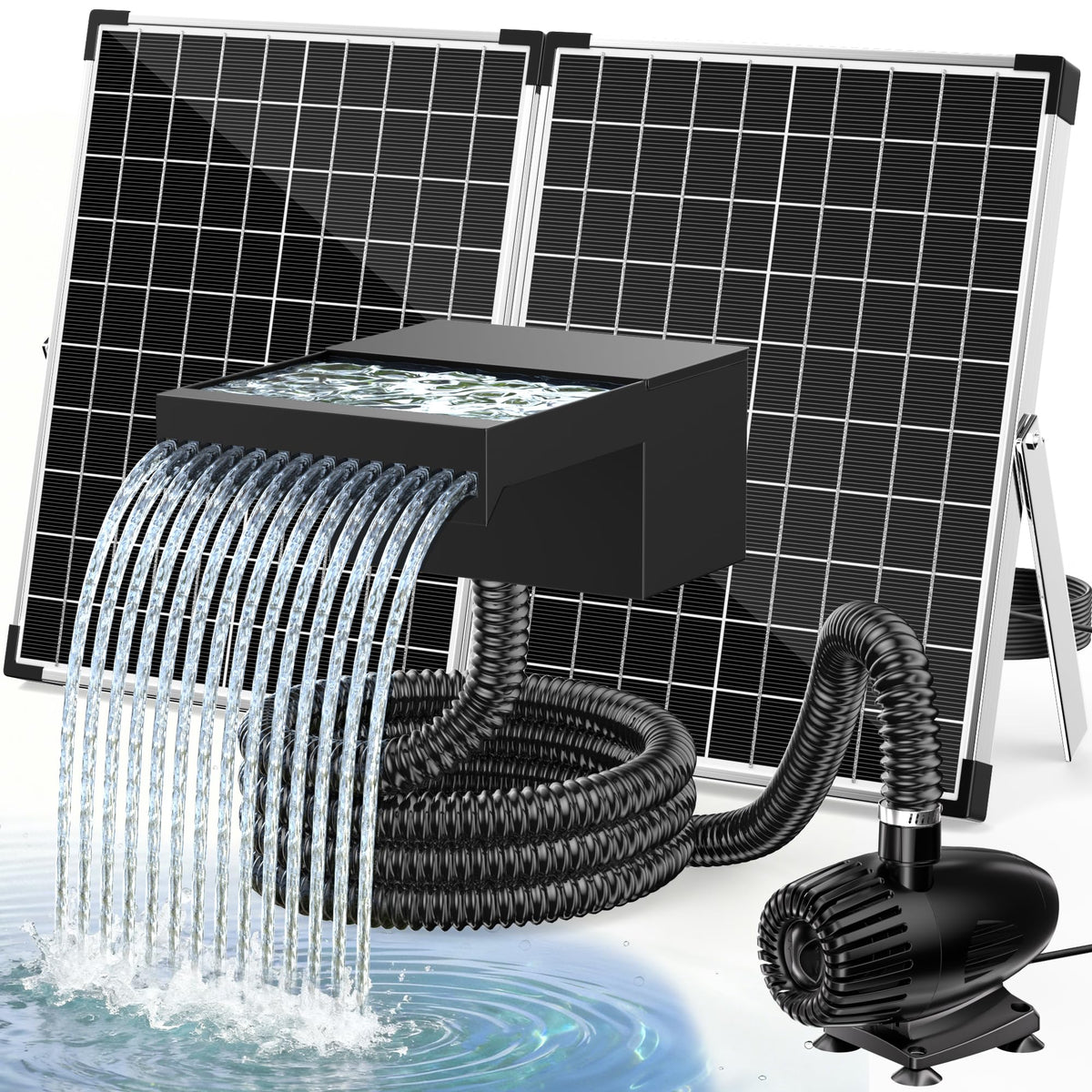 POPOSOAP spillway front view showing durable design and easy installation benefit