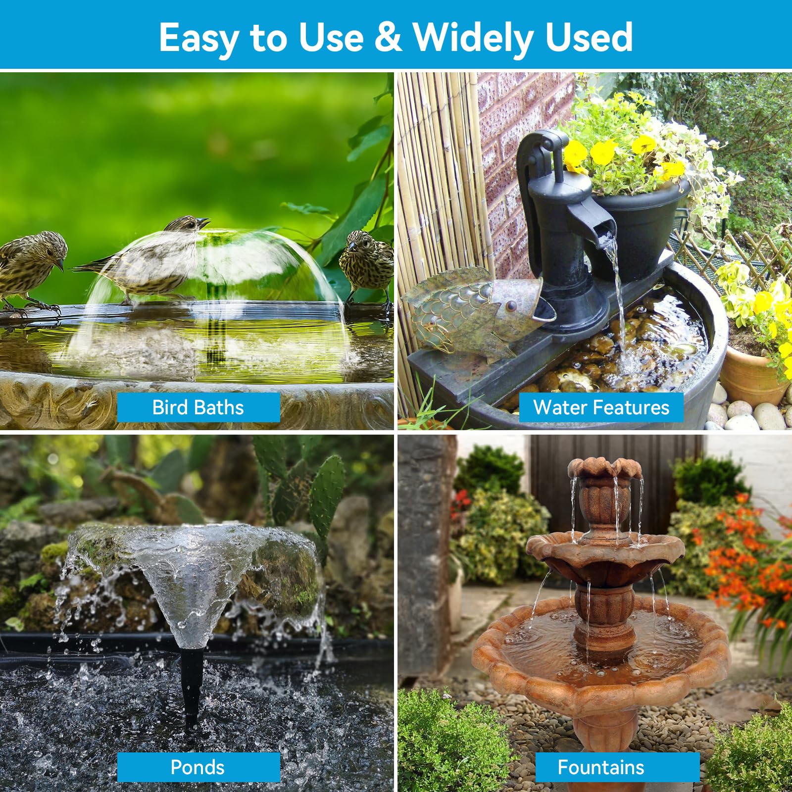 POPOSOAP tubing and connectors detail for versatile water routing