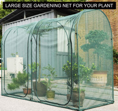 porayhut double-zip door detail enabling easy access and secure closure benefit
