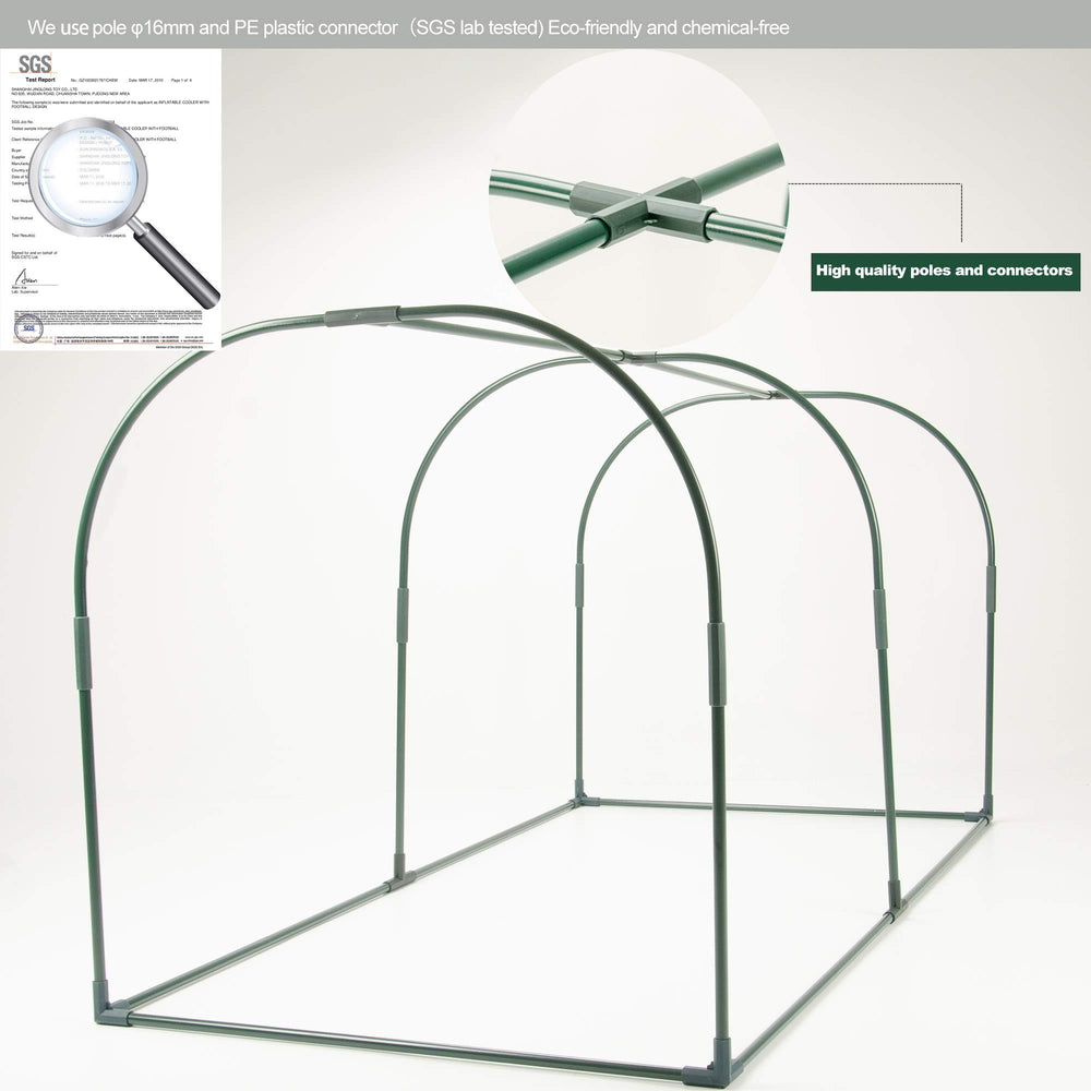 porayhut j-shaped ground stakes and anchors for stability