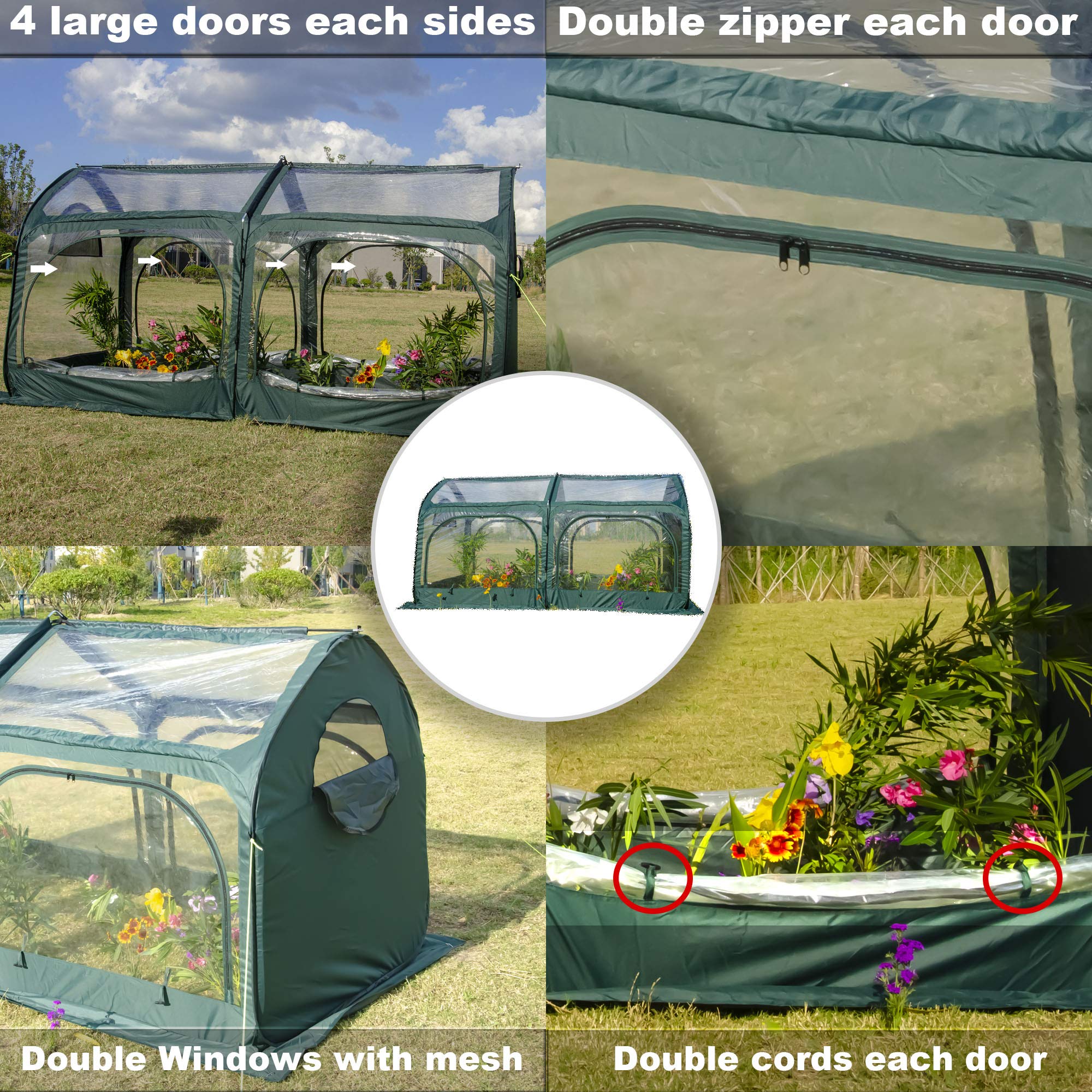porayhut lifestyle backyard setup creating a sheltered growing area