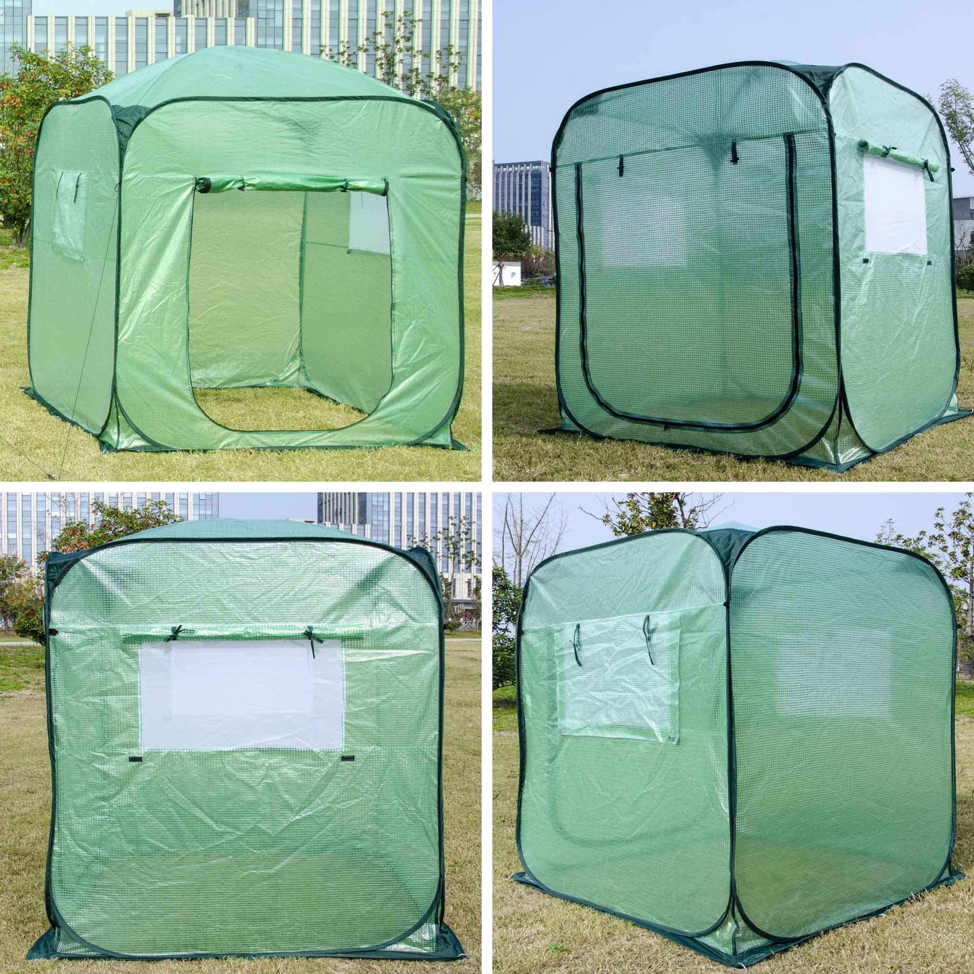 porayhut lifestyle backyard setup creating a protected sunshine room