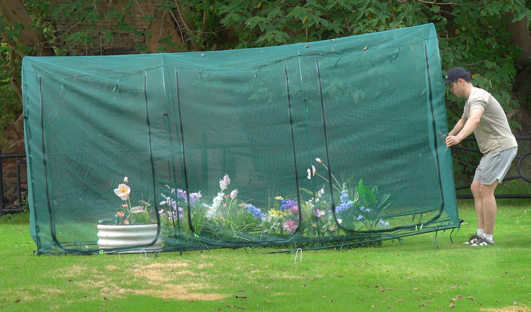 porayhut packed for transport demonstrating lightweight portability