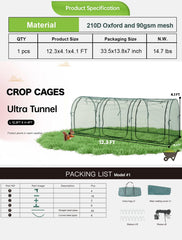 porayhut side door with double zipper for easy access and secure closure