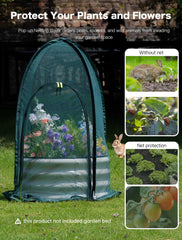 porayhut top zipper access for easy feeding and pet removal