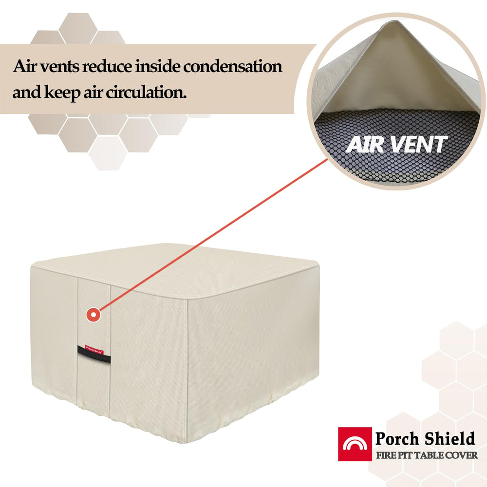 Porch Shield buckle strap with hem cord, prevents wind lift