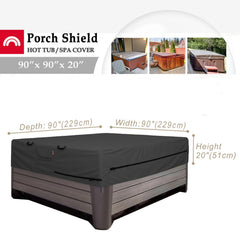 Porch Shield close-up stitched seam showing durability and reinforced protection
