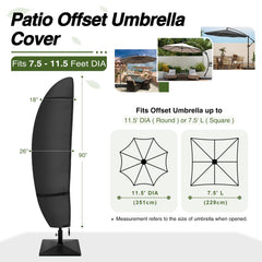 Porch Shield close-up of 600D polyester texture highlighting durable waterproofing