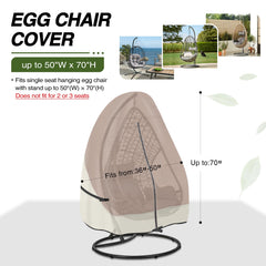 Porch Shield close-up showing 600D fabric texture for durable weather protection