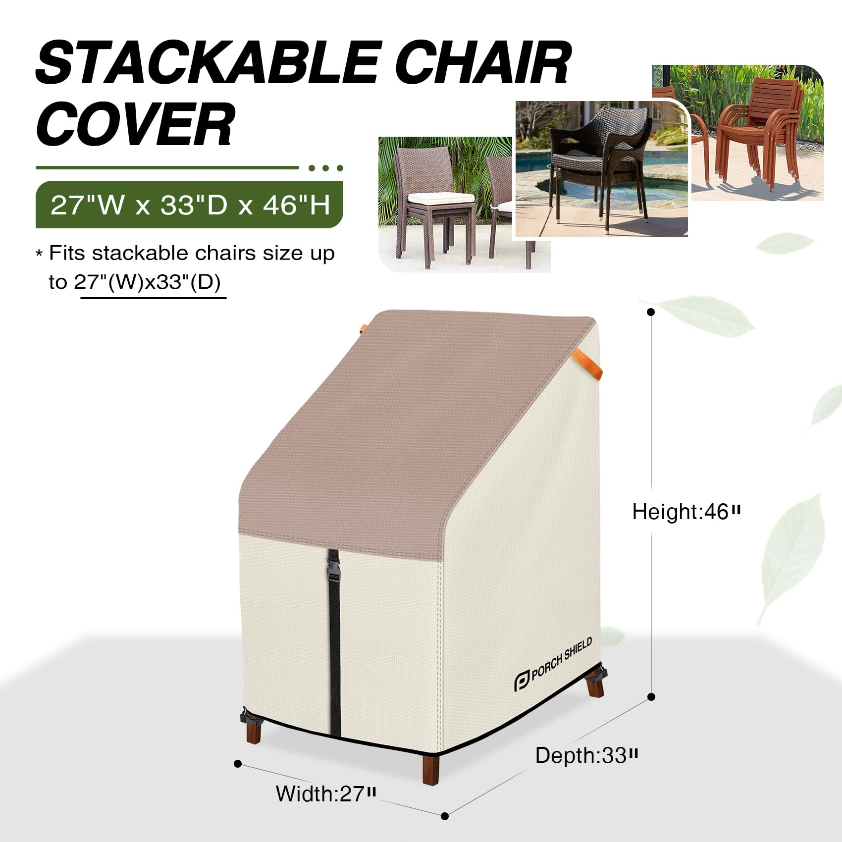 Porch Shield close-up of 600D polyester texture highlighting waterproof durability