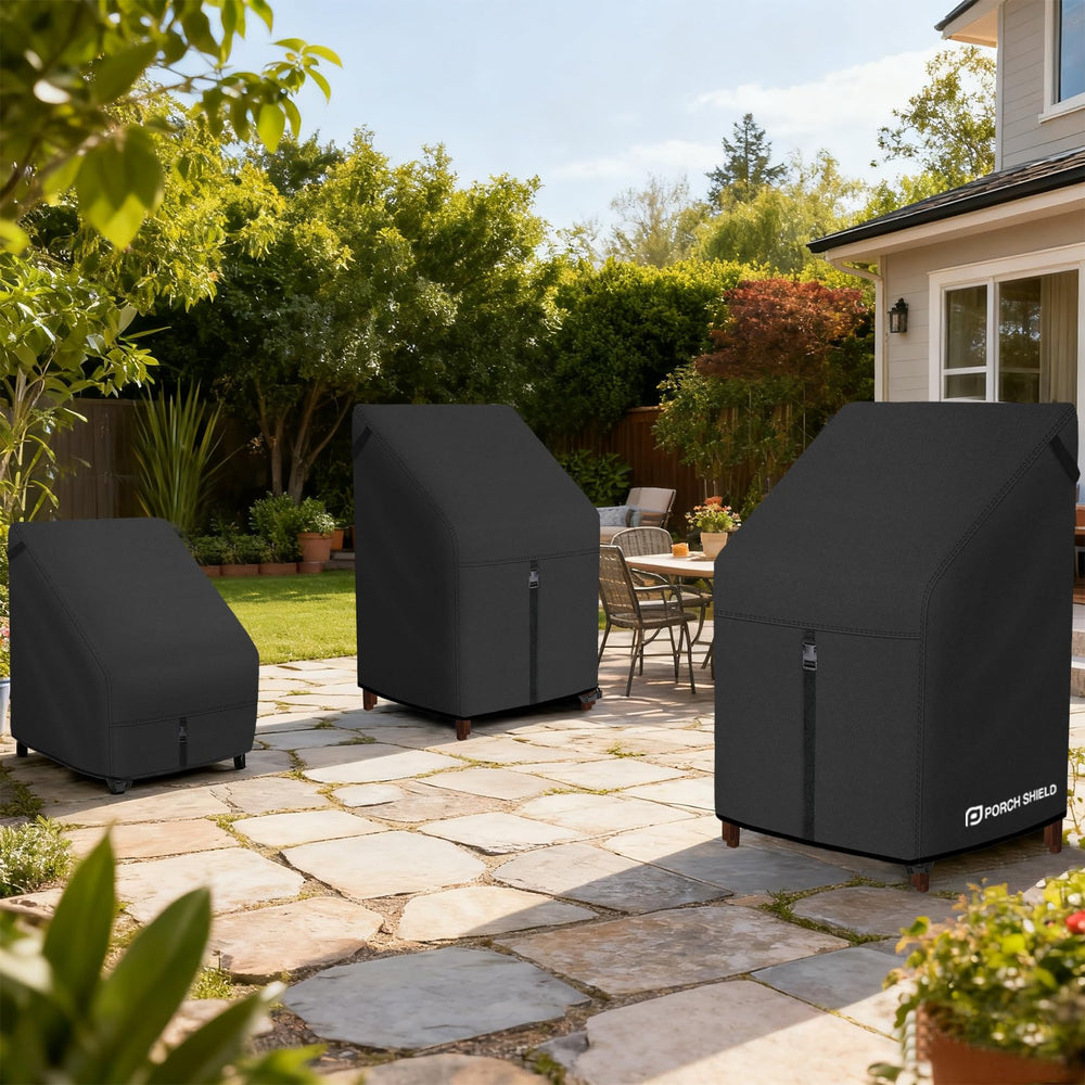 Porch Shield folded compact for storage saving space between seasons