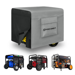 Porch Shield front view showing full generator protection and weather resistance