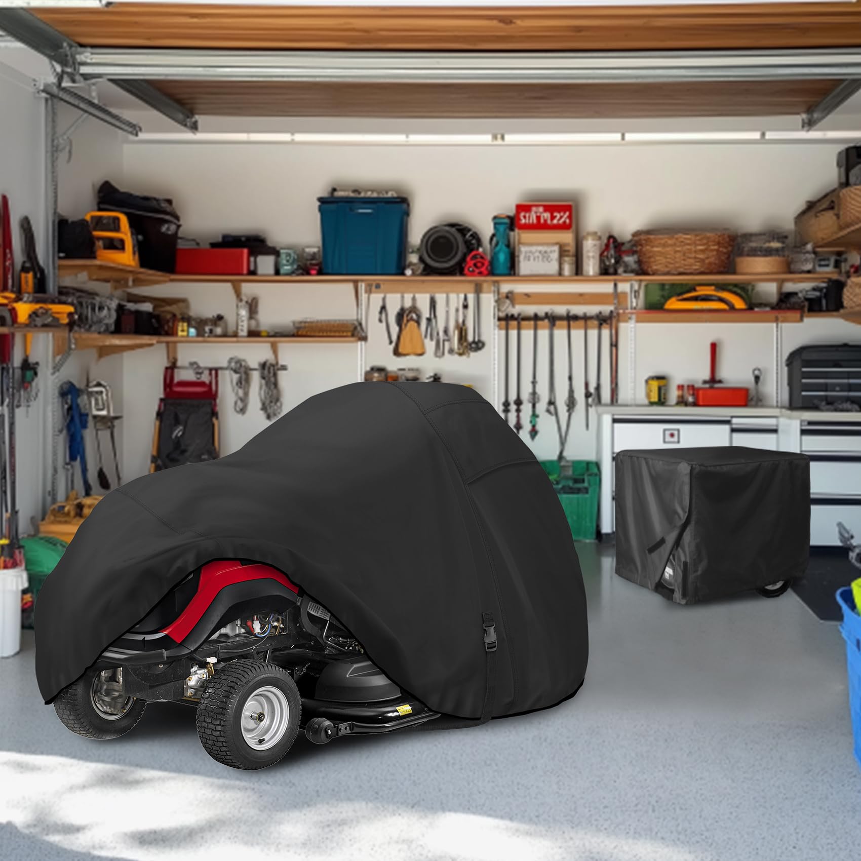 Porch Shield mesh storage bag packed for compact, breathable storage