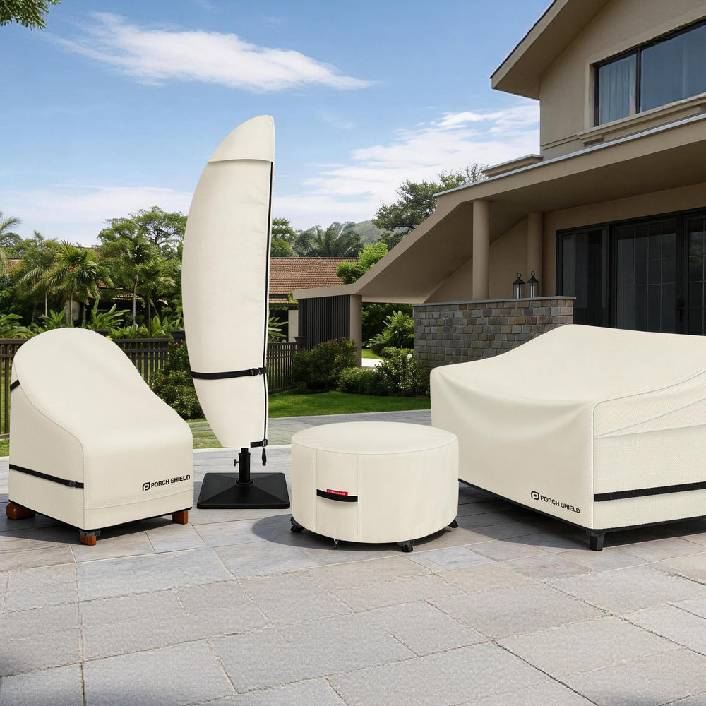 Porch Shield two-pack folded storage convenience and quick replacement