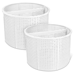 Porscan front view of replacement skimmer basket showing fit benefit