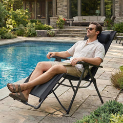 Portal close-up padded seat texture showing comfort and durability benefit