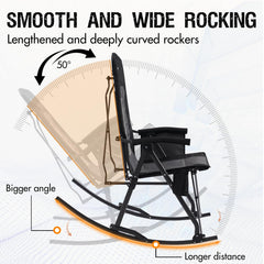 Portal hard armrest detail highlighting sturdy support for easier standing benefit