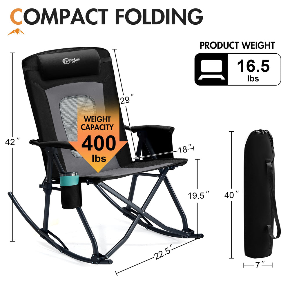 Portal close-up of 29-inch mesh back showing breathability and cooling benefit