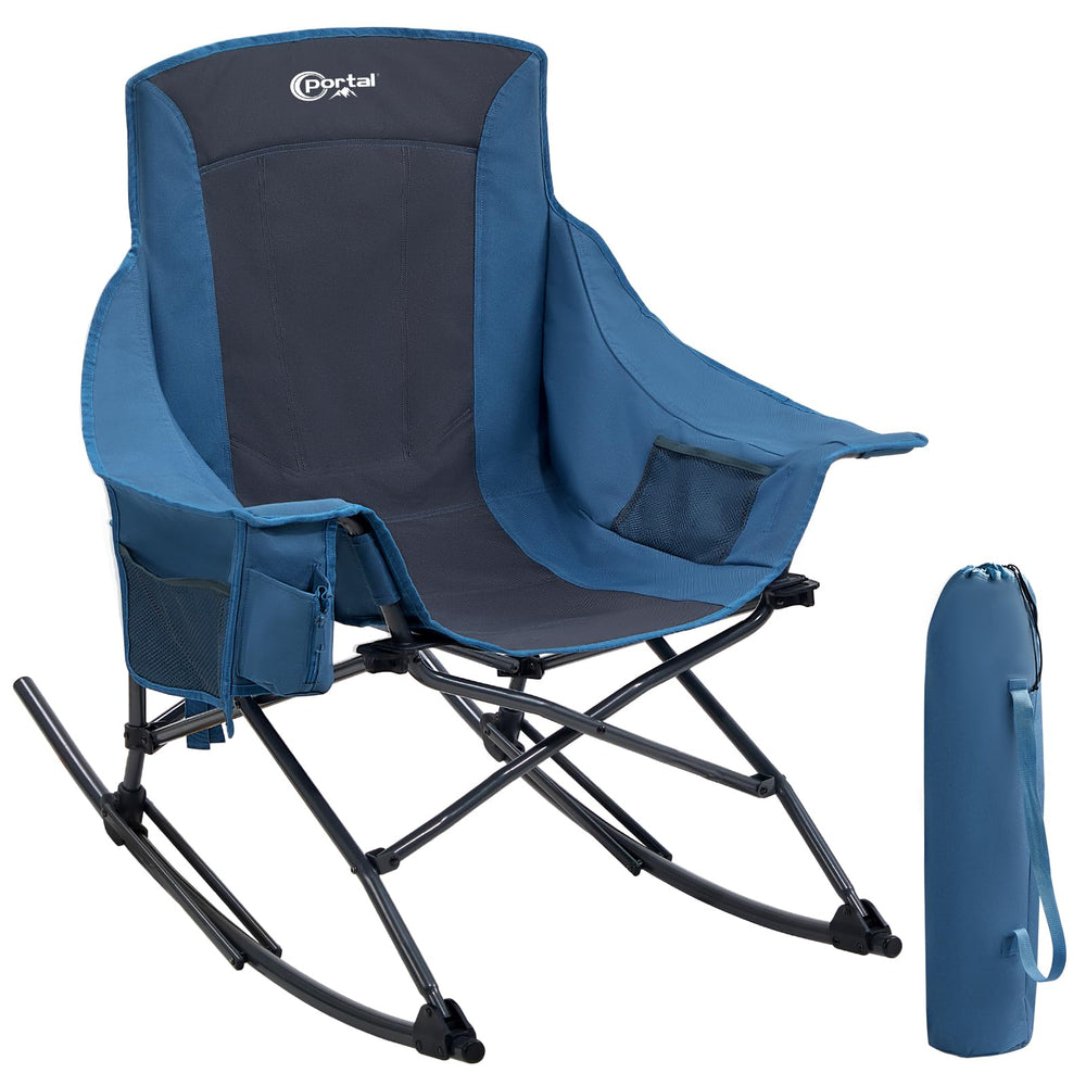 Portal front view of chair showing sturdy frame and seating comfort