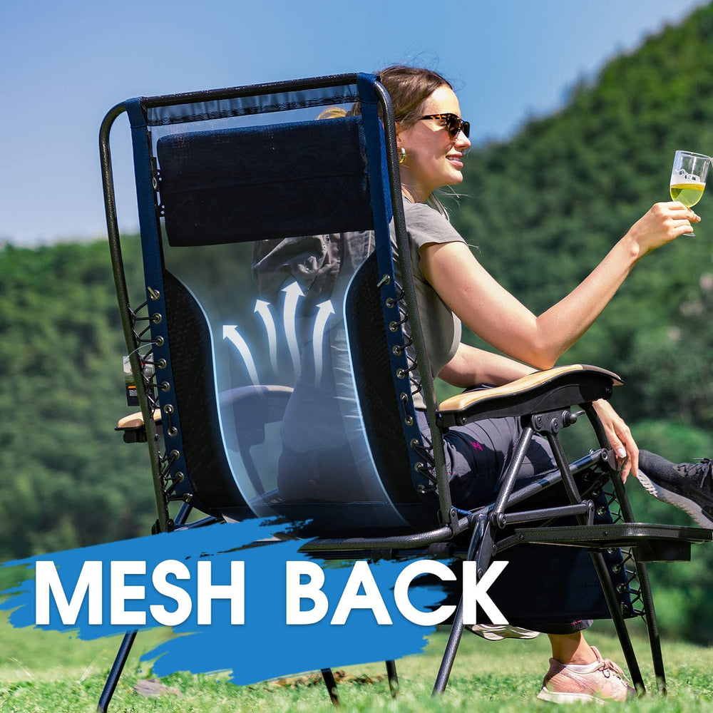 Portal side profile folded chair showing compact transport benefit