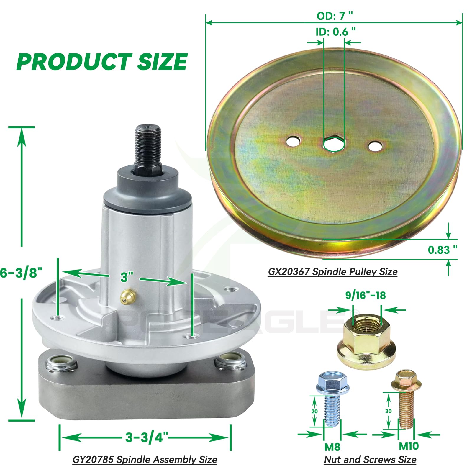 POSEAGLE aluminum housing detail highlighting corrosion resistance benefit