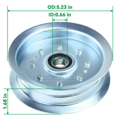 POSEAGLE close-up of bearing for smooth rotation and reduced vibration