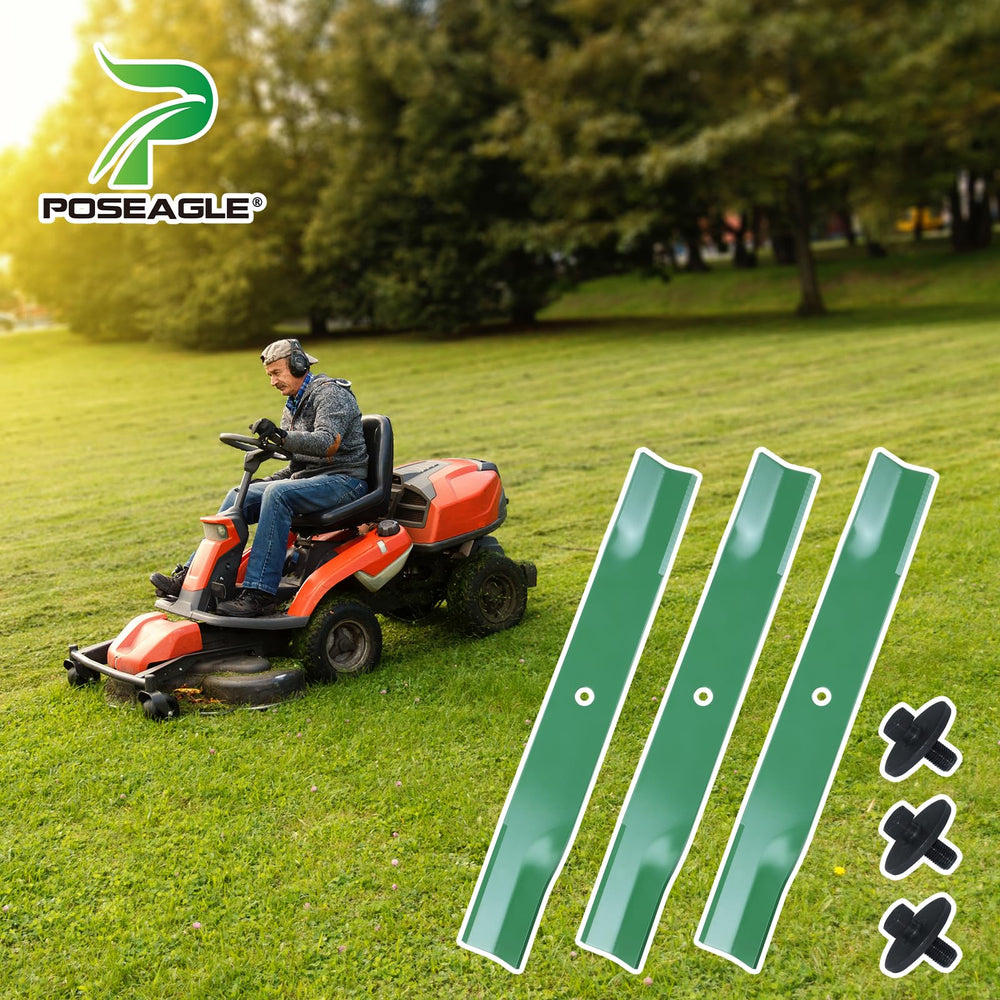 POSEAGLE close-up of blade cutting edge highlighting pre-sharpened durability