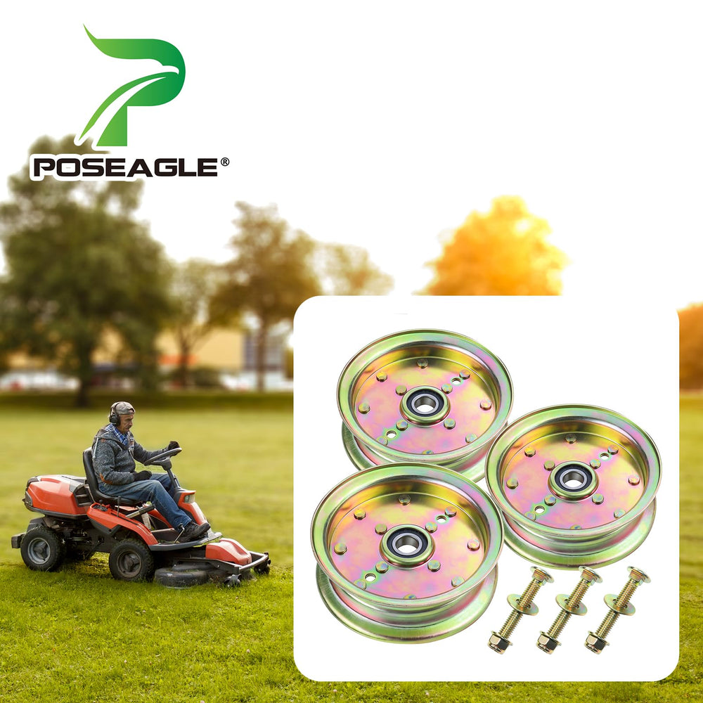 POSEAGLE close-up bearing detail highlighting smooth operation benefit